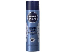 Nivea Men Deodorant Spray Silver Protect Polar Blue 150 ml