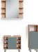 Vicco Meuble de salle de bain Fynn, Vert, 3 pièces