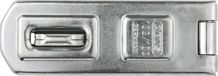 ABUS Overval 100/100 - inrichting voor hangsloten - voor inslagdeuren - 33700 - ABUS veiligheidsniveau 4 - zilverkleurig