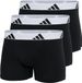 Adidas Active Flex Cotton Heren Boxershorts 3-Pack Zwart/Wit XL