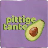 spreuktegel Deco Tile Spreuktegel Pittige Tante