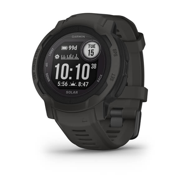 Garmin Instinct 2 Solar Smartwatch - Graphite - 45mm