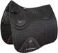 Premier Equine Cc Tech Grip Pro Anti Slip Dressage Square Sangle de dressage noir taille unique