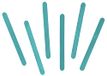 INNSPIRO 50u standaard houten polosticks turquoise blauw voor doe-het-zelf handwerk doe-het-zelf decoreren en kinderprojecten
