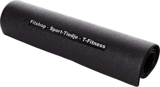 Fitshop Vloermat - 75 x 120 cm - Zwart - Anti-slip - Vloerbeschermingsmat