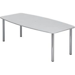 Hammerbacher Conferentie tafel KT22C Wit 2.200 x 1.050 x 740 mm