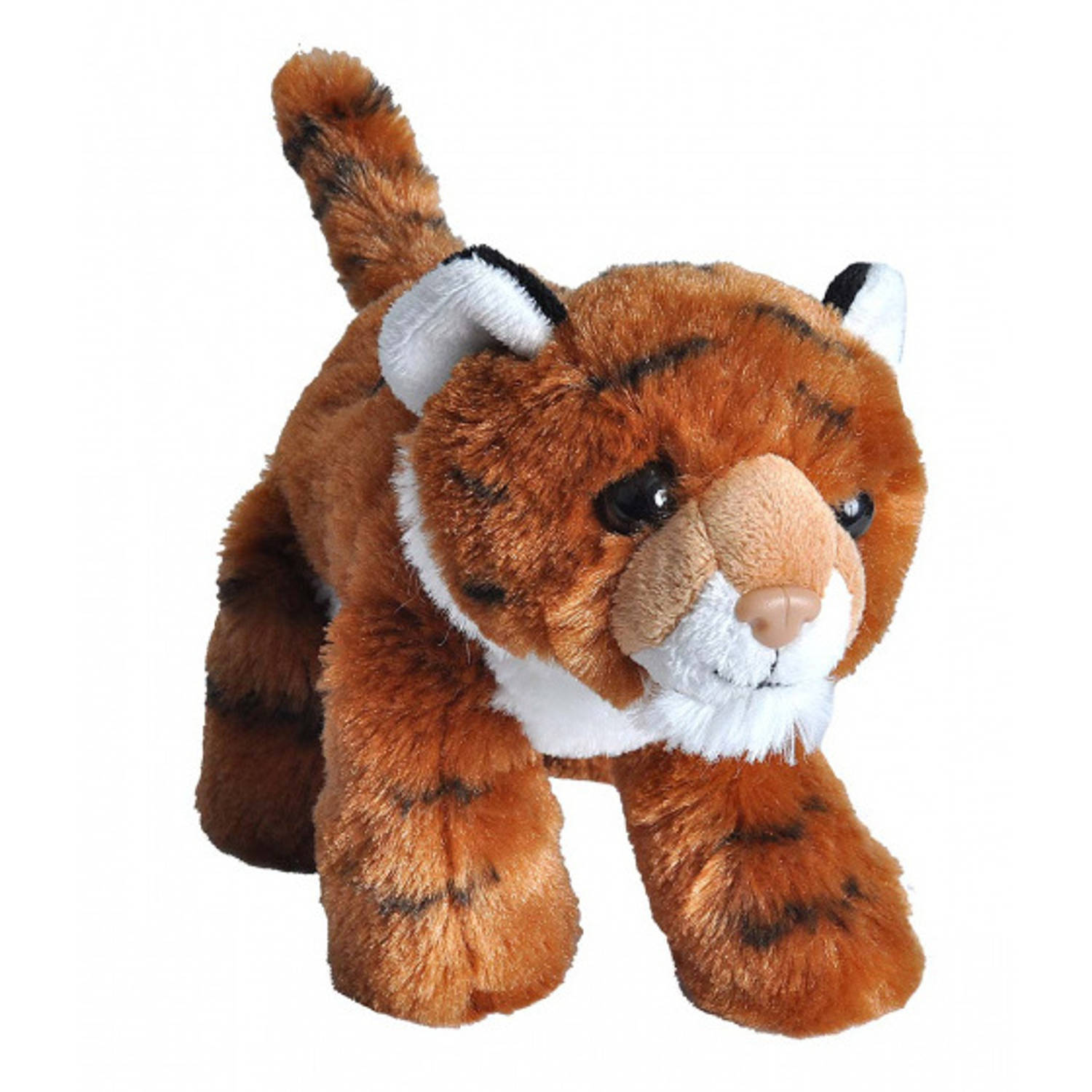 Wild Republic Knuffeltijger Junior 18 Cm Pluche Oranje/wit