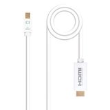 Monkey Ladder Mini DisplayPort naar HDMI-converterkabel, mini-displayport/M