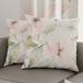 PETTI Artigiani Italiani - Paar kussenslopen 45 x 45 cm van microvezel, decoratief kussen voor slaapkamer, bank, woonkamer, set van 2 kussenslopen, bloemenpatroon 143, 100% Made in Italy