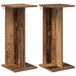 vidaXL Plantenstandaard 2 stuks Oud hout 25 x 25,5 x 60,5 cm Bewerkt hout
