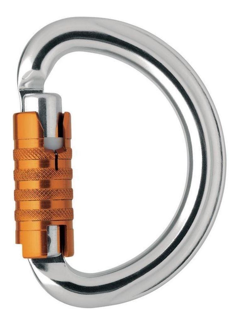 Petzl Omni karabiner Triact-Lock zilver