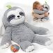 Peluche Animal - Paresseux - 1,8 kg avec Ventre Lesté