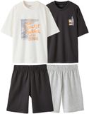 Jonen Set van 2 pyjama zwemshort surf