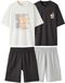 Jonen Set van 2 pyjama zwemshort surf