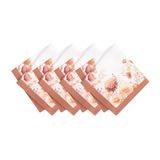 Elrene Thuis Mode Herfst Bloei Herfst/Thanksgiving Doek Diner Servetten, 17"x17", Set van 4