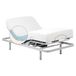 Gerialife® Versterkt scharnierbed, 5 vlakken, met visco-elastische matras Tencel, gemaakt in Spanje (80 x 200, draadloze afstandsbediening)