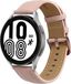 By Qubix Qubix Garmin Venu / Sq / Sq2 / 2 plus - Premium Leather bandje - Lichtroze