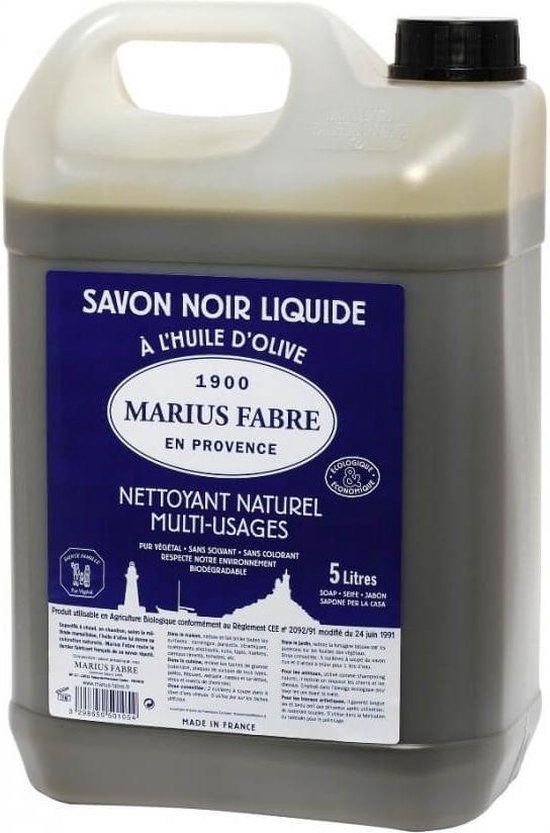 Savon Noir Marius Fabre Savon Noir Zwarte Zeep - 5000ml