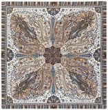 Roeckl sjaal Paisley Mirage 90x90 cm Zijde Multi Beige Vrouwen
