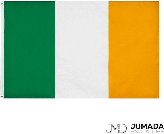 Jumada's Ierse Vlag - Flag of Ireland - 150 x 90 cm - Polyester