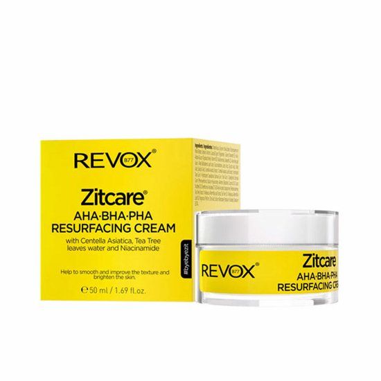 Revox Zitcare AHA-BHA-PHA Resurfacing Cream - 50ml