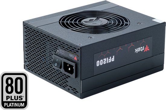 Itek PF1200 EVO - Voeding - 1200W - 80 Plus Platinum - Modulair - Zwart