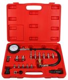 Sixtol Zestaw do testowania ciśnienia w cylindrze silnika wysokoprężnego Mechanik Tester silnika 21, 0-70 bar, 21 szt.