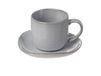 Heirol Tasse avec soucoupe Heirol x Nosse Svelte 12 cl Stone