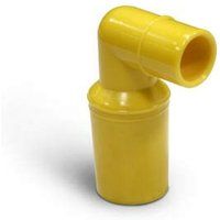 Trotec Luchtinlaat-hoekstuk rubber 90° 50 mm (1 stuk)