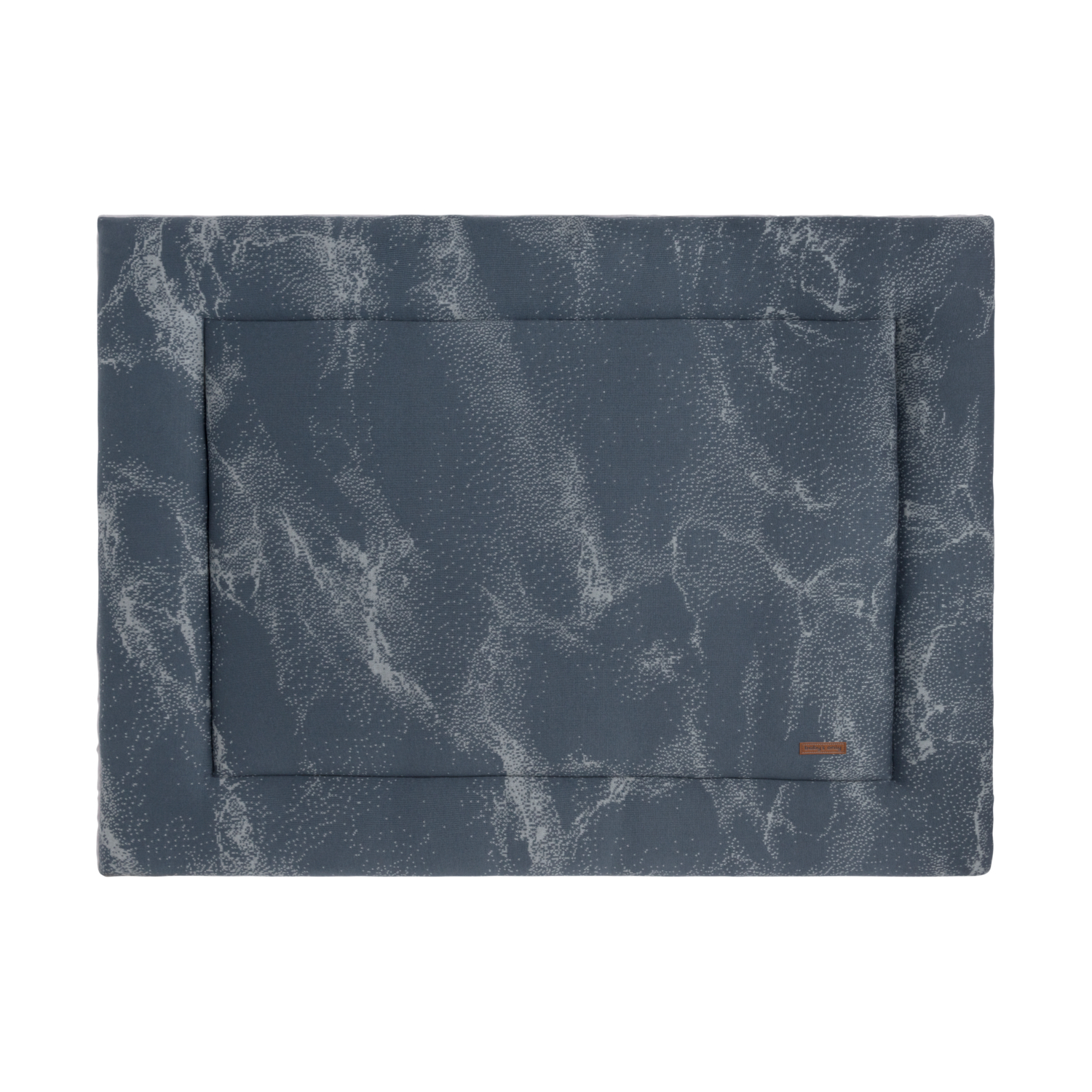 Baby's Only Marble Boxkleed Granit / Grijs 75 x 95 cm blauw, grijs
