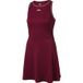 CRIVIT Robe de sport pour femme tennis/padel avec short intégré (Rouge, M(40/42))