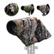 NEEWER Camera regenhoes regenhoes, L, grote waterdichte regenjas beschermhoes voor Canon Sony Nikon Fujifilm DSLR camera en lenzen tot 400 mm, dubbelzijdige camouflage groen camouflage nylon PB020