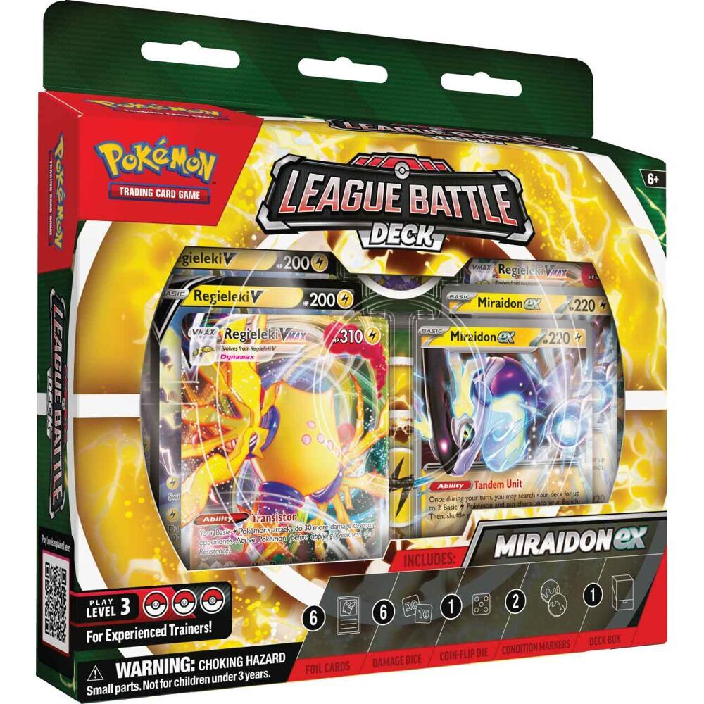 Asmodee League Battle Deck Miraidon EX - Pokémon TCG