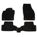 DBS Autoop maat gemaakte tapijtvloer voor auto, 3-delig, antislip, hoogwaardig, 1000 g/m2, velours coating 1766730