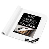chill SLEEPLONGER Matrasonderlegger, 90 x 200 cm, lattenbodem, matrasbeschermer met noppen, antislip lattenbodembeschermer, 90 x 200 cm, voor matras en boxspringbed, veganistisch en ademend
