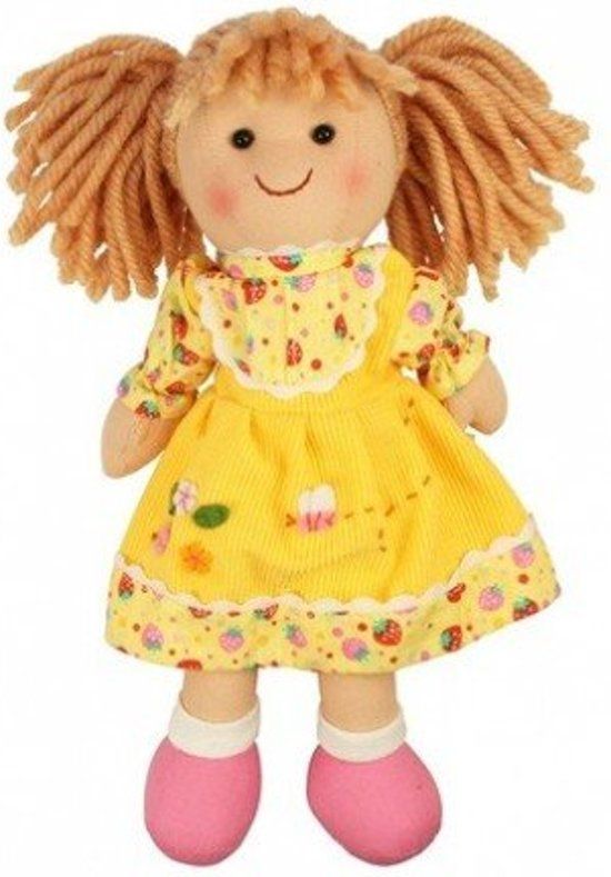 Bigjigs stoffen pop Daisy - 28 cm