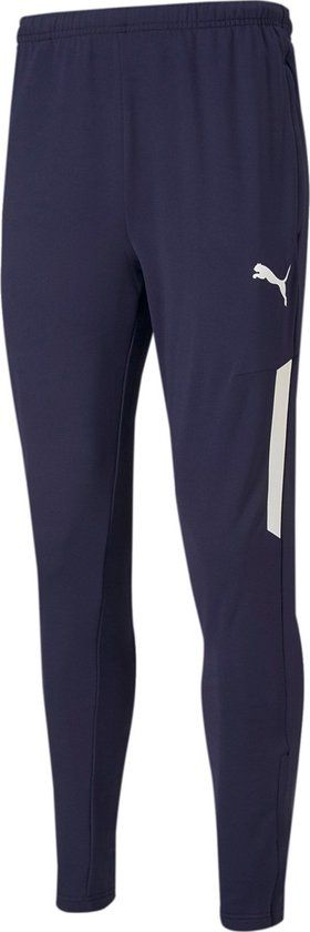 Puma teamLIGA Sportbroek Mannen - Maat M - navy wit
