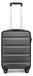 Ensemble de valises - Valise rigide en ABS, 3 pièces - Tailles S/M/L - 4 roues pivotantes - Serrure TSA - Léger - Gris