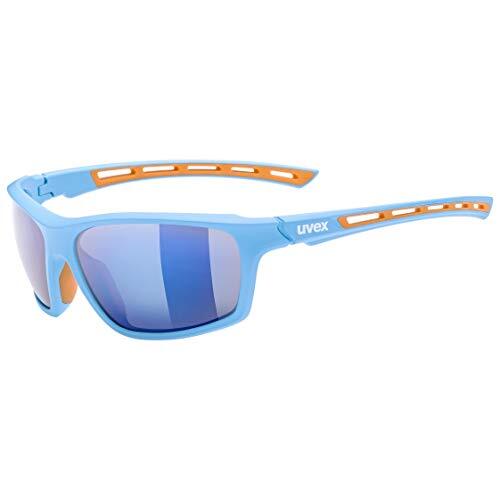 UVEX Sportstyle 229 Glasses, blue/mirror blue
