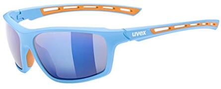 UVEX Sportstyle 229 Glasses, blue/mirror blue