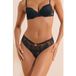 Etam Shorty avec broderie - Heritage - 36 - Marine - Femme