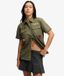 Superdry Chemise Scout Manches Courtes Coupe Décontractée Khaki Taille: 34