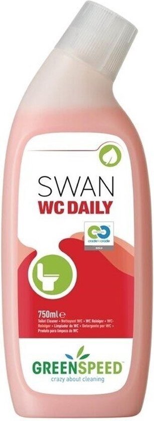 GREENSPEED by ecover toiletreiniger Swan WC Daily dennenfris flacon van 750 ml