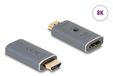 DeLOCK 64324 HDMI EDID Emulator 8K Adapter Antraciet
