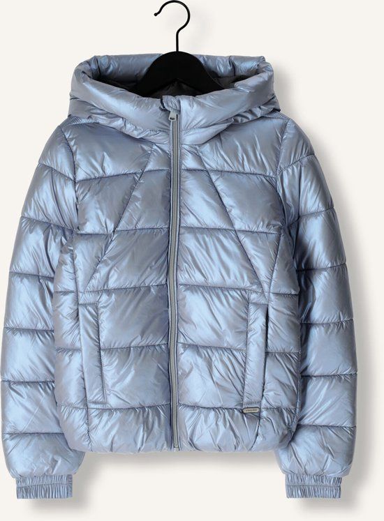 Vingino Tianna Meisjes Jas - Dusty Light Blue - Maat 140