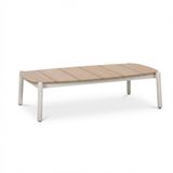 BUITEN living Florence Florence loungetafel | aluminium + polywood | beige | 135x65cm
