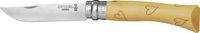 Opinel No.07 Zakmes RVS Hout Bruin