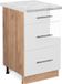 Vicco Fame-Line Keukenonderkast – 50 cm, WB Antraciet Bordeauxrode hoogglans
