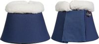 HKM Comfort Softoprene Springschoenen met vulling Donkerblauw Pony