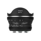 7Artisans 6mm F2.0 fisheye objectief voor Fujifilm X-mount camera's in zwart